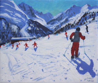 Le moniteur de ski, Mottaret - Andrew Macara